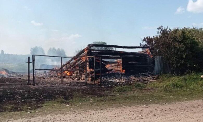 У Мережі показали наслідки авіаудару по прикордонню Чернігівщини (Фото)