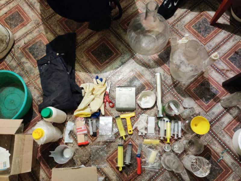 У Прилуцькому районі викрили діяльність нарколабораторії