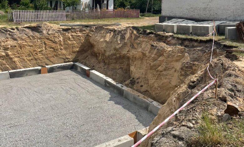 Громада на Чернігівщині почала з нуля будувати укриття для дитячого садочка