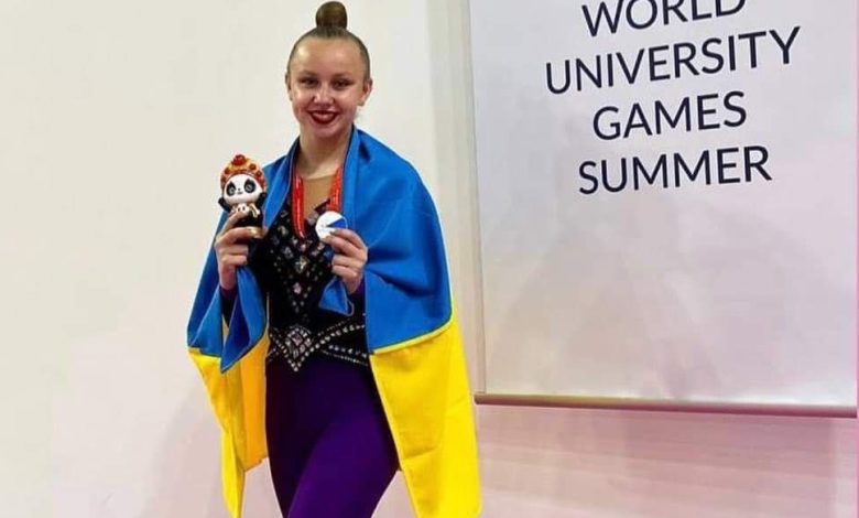 Художня гімнастка з Чернігова здобула «срібло» Всесвітньої універсіади