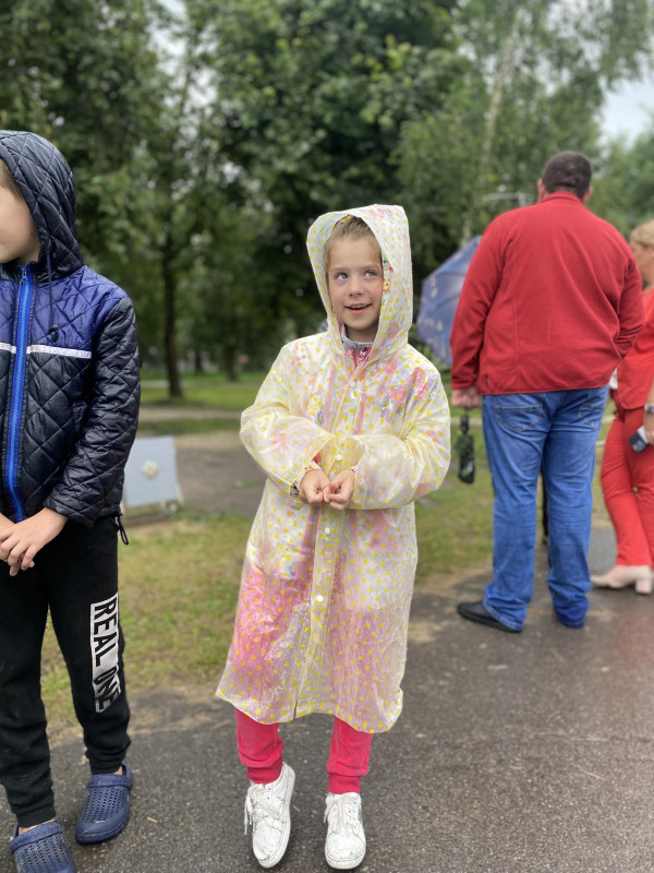 У селі на Чернігівщині відкрили дитячий майданчик (Фото)