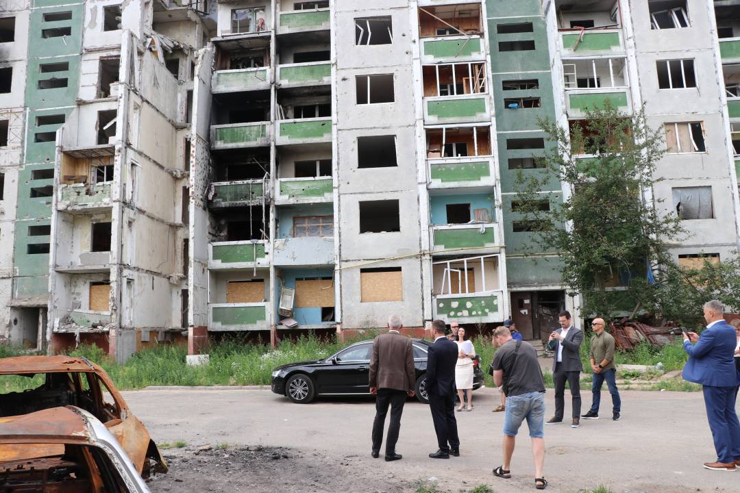 Чернігів відвідав новопризначений посол Німеччини в Україні Мартін Єґер