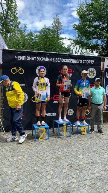 Чернігівці привезли медалі з чемпіонату України з перегонів на маунтенбайку