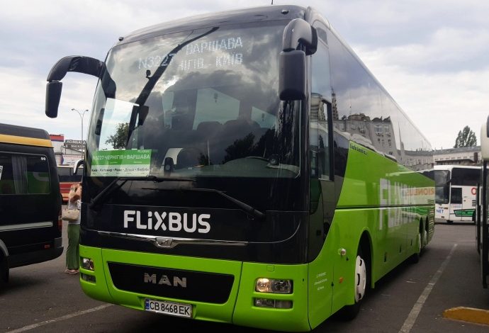 FlixBus запустив нову лінію з Чернігова до Варшави