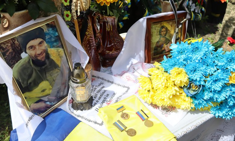 Куликівська громада прощалася з Героєм