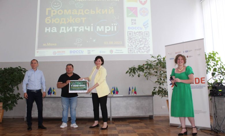 Мільйон гривень – на дитячі мрії: в громаді на Чернігівщині реалізують проєкти розвитку (Фото)