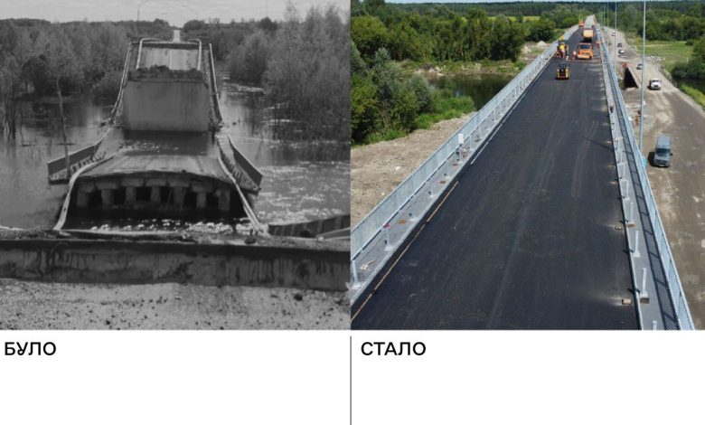 Міст через річку Сейм на Чернігівщині невдовзі відкриють для транспорту
