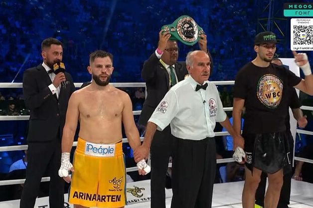 Митрофанов програв британцю бій за пояс WBC Silver
