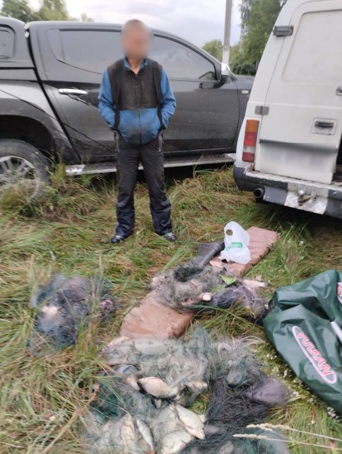На Чернігівщині браконьєр незаконно наловив риби на понад 175 тисяч