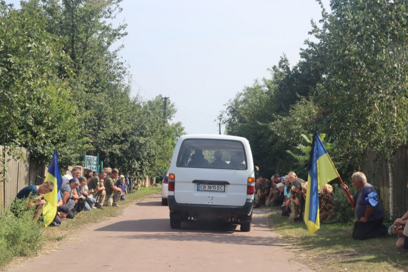 На Чернігівщині похвали загиблого героя