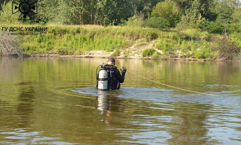 На Чернігівщині у річці потонув чоловік