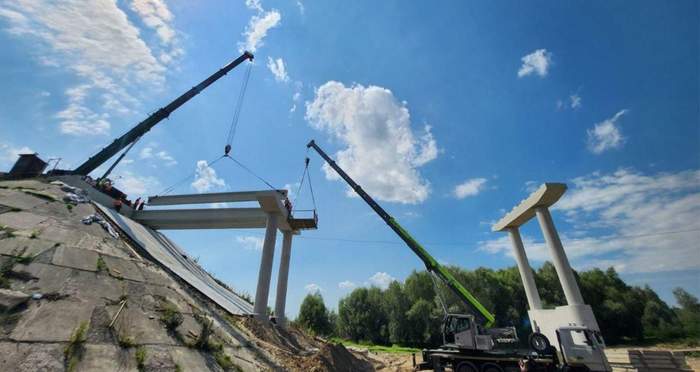 Новий автомобільний міст через Десну буде кращий від зруйнованого (Фото)