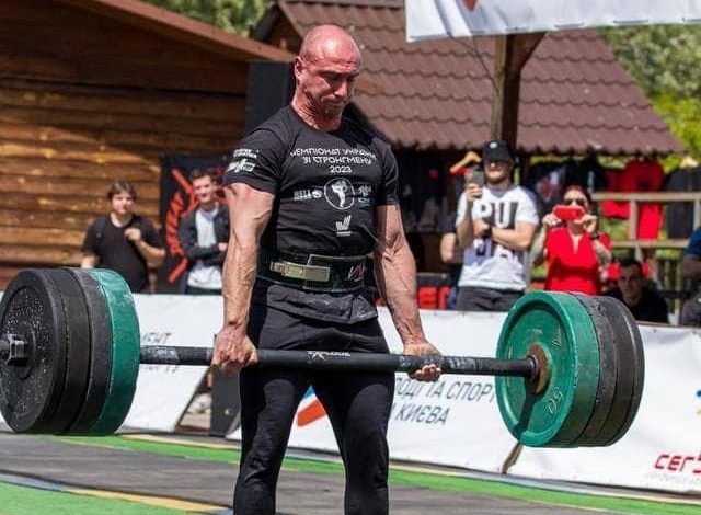 Стронгмен із Чернігівщини став переможцем на Чемпіонаті України