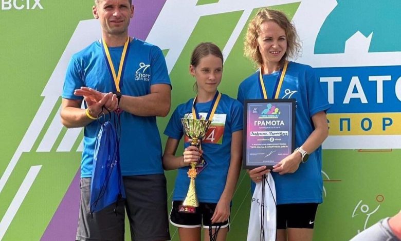 «Тато, мама, я — спортивна сім’я»: чернігівці вибороли срібло на змаганнях