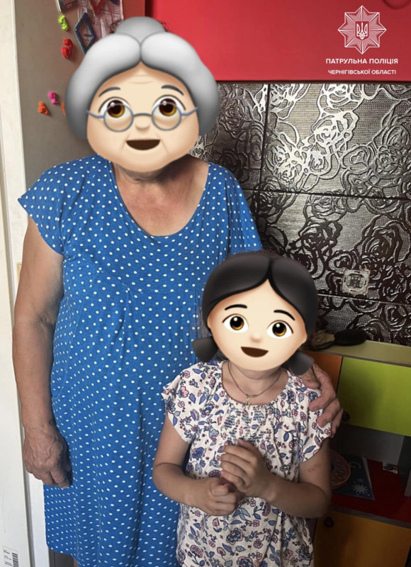 У Чернігові патрульні повернули додому 5-річну дитину, яка загубилася