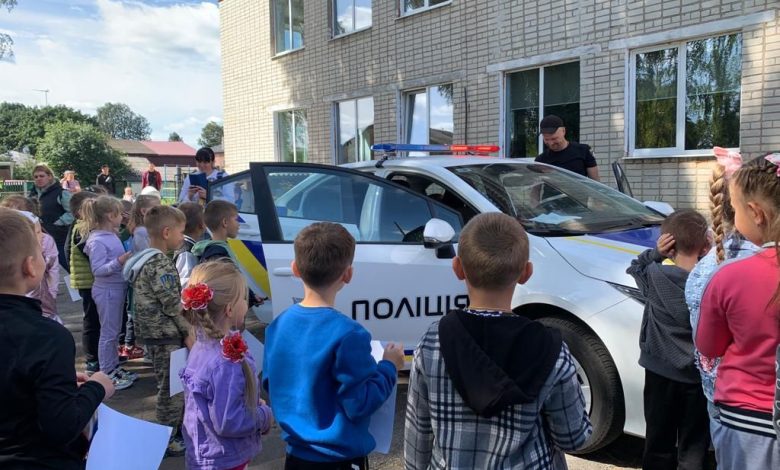 Поліцейські на Чернігівщині провели профілактичні заходи з дітлахами
