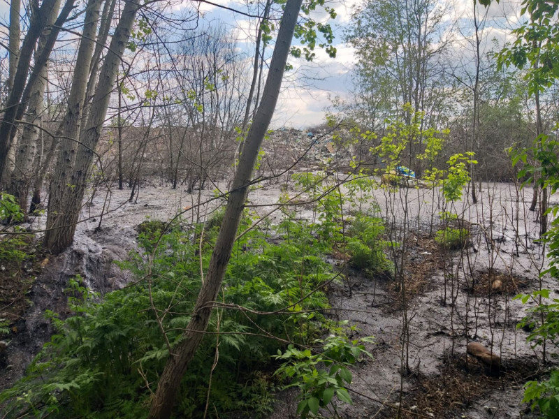 Поліція Чернігівщини повідомила про підозру учасникам злочинної групи за забруднення земель шкідливими відходами (Фото)