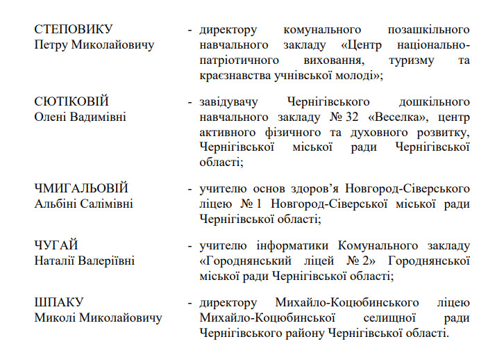 Стали відомі цьогорічні лауреати премії ім. Софії Русової