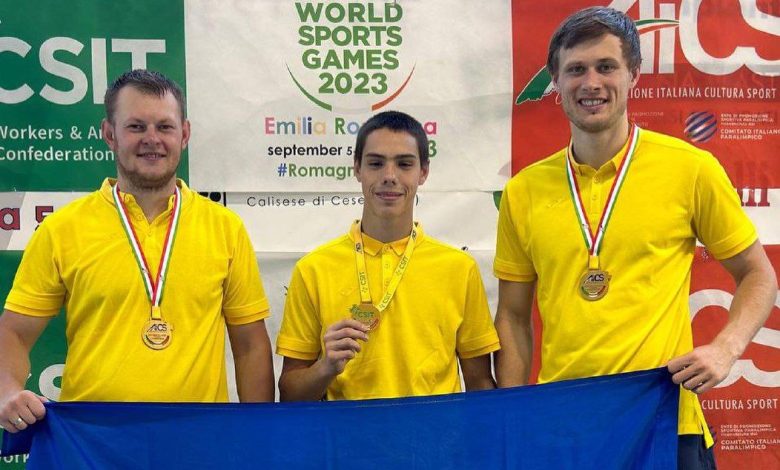 Три «золота» вибороли чернігівські спортсмени на Всесвітніх спортивних іграх CSIT