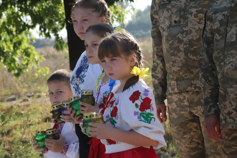У Лукашівці відкрили меморіальний комплекс у пам’ять про загиблих захисників