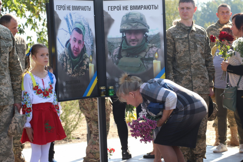 У Лукашівці відкрили меморіальний комплекс у пам’ять про загиблих захисників