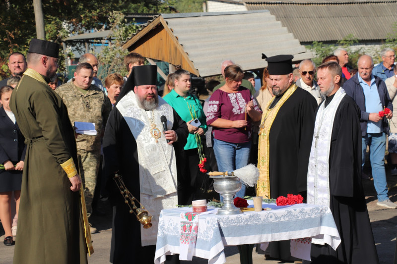 У Лукашівці відкрили меморіальний комплекс у пам’ять про загиблих захисників