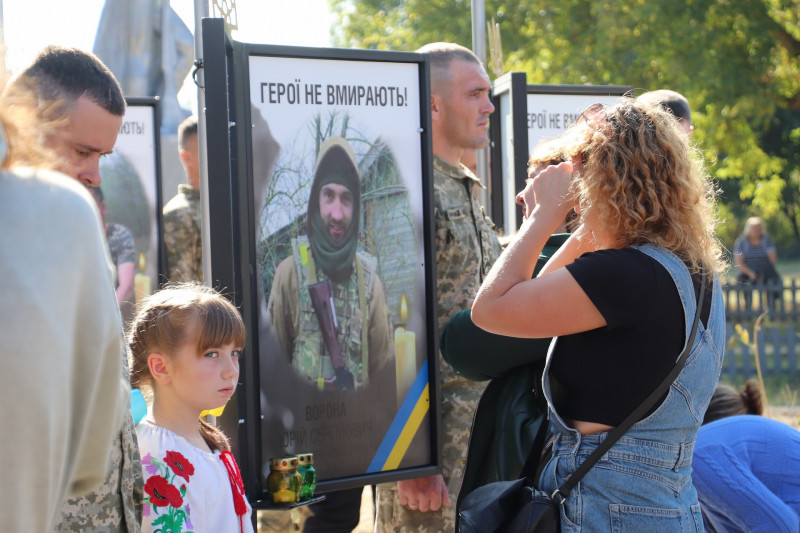 У Лукашівці відкрили меморіальний комплекс у пам’ять про загиблих захисників