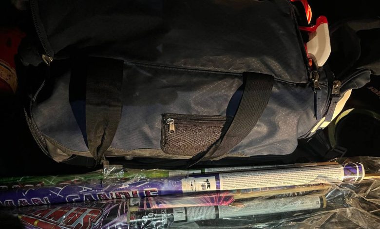 Чернігівські поліцейські викрили двох громадян, які запустили феєрверк: відкрито кримінальне провадження (Фото)