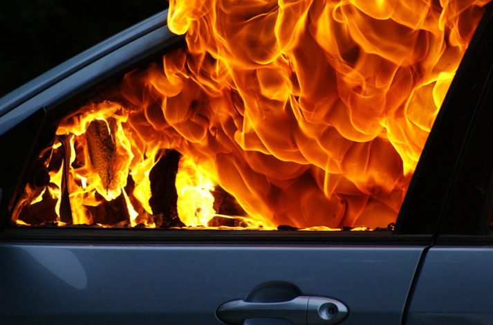 На Чернігівщині горіло дві автівки