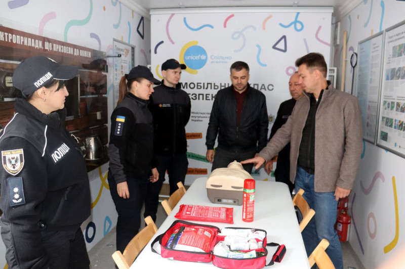 На Чернігівщині розпочне роботу новий мобільний клас безпеки для дітей
