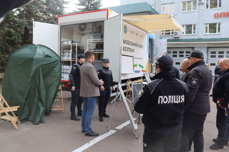 На Чернігівщині розпочне роботу новий мобільний клас безпеки для дітей
