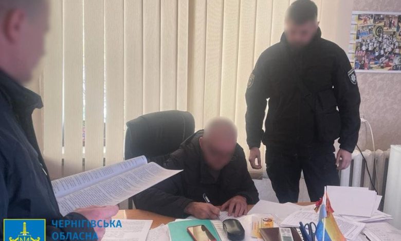 На Чернігівщині сільському голові повідомлено про підозру у розтраті 1 млн грн бюджетних коштів
