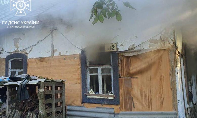 На Чернігівщині вогонь забрав життя 79-річного чоловіка