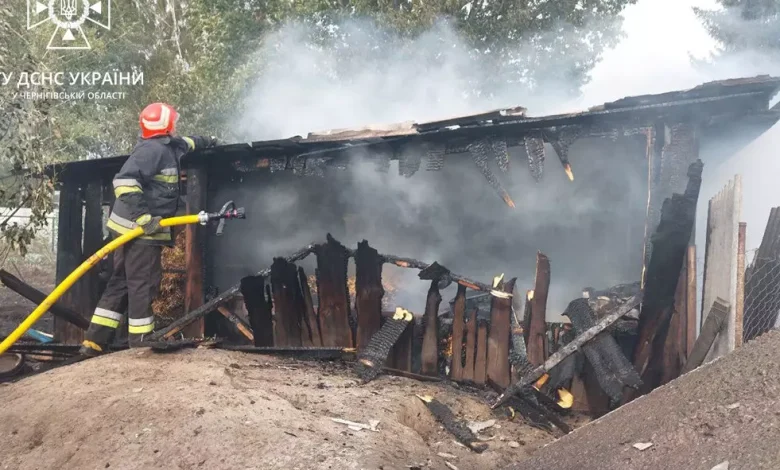 На Чернігівщині за добу рятувальники ліквідували 15 пожеж
