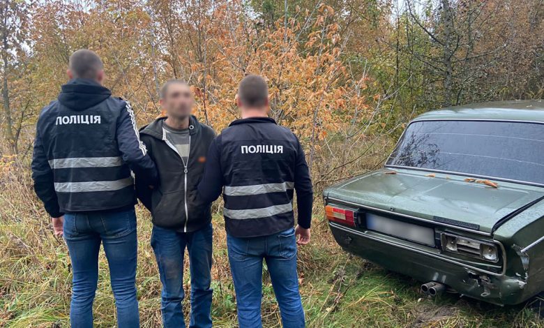 Ніжинські поліцейські оперативно затримали викрадача автомобіля (Фото)