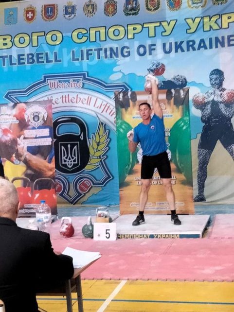 Поліцейський із Чернігівщини став призером на Чемпіонаті України з гирьового спорту