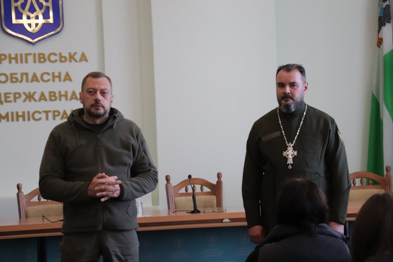 Посмертні державні нагороди передали сім’ям полеглих захисників із Чернігівщини (Фото)