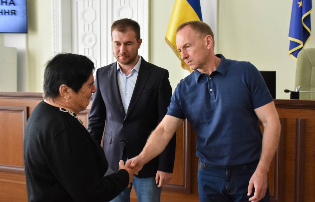 Рідним загиблих військовослужбовців Сил ТРО вручили відзнаки «За оборону Чернігова»