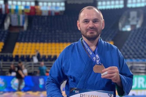 Уродженець Чернігівщини виборов нагороду на чемпіонаті Європи з боротьби Кураш