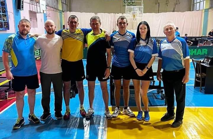 Команда Сосницької громади – срібний призер чемпіонату України з настільного тенісу