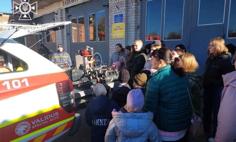 Школяри із громади на Чернігівщині побули рятувальниками (Фото)