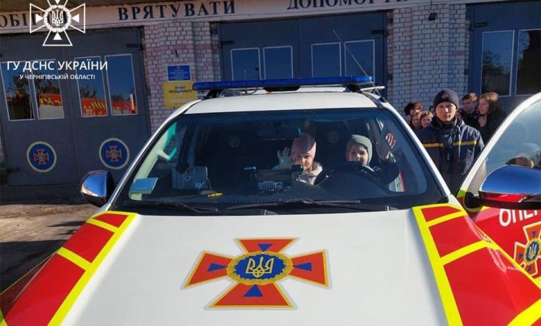 Школяри із громади на Чернігівщині побули рятувальниками (Фото)