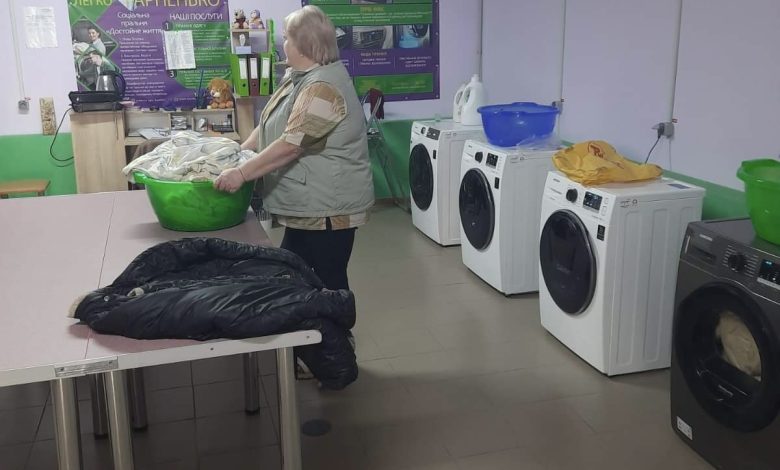 Соціальна пральня – одна з найпопулярніших послуг у Мені серед незахищених верств населення і ВПО