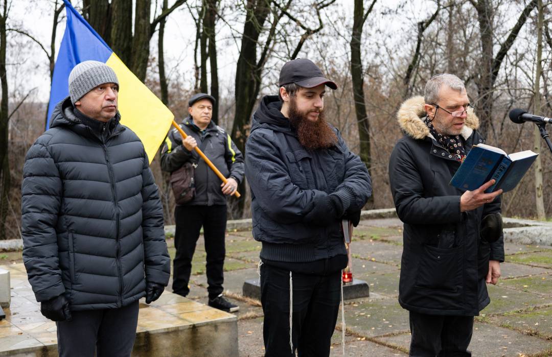 У Чернігові вшанували пам’ять євреїв, страчених нацистами