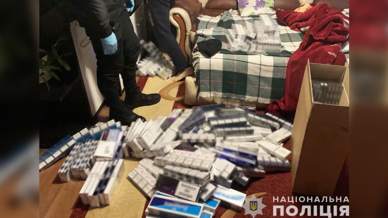 Правоохоронці вилучили у жителя Чернігівщини понад 3 тисячі безакцизних пачок цигарок на 200 тисяч гривень