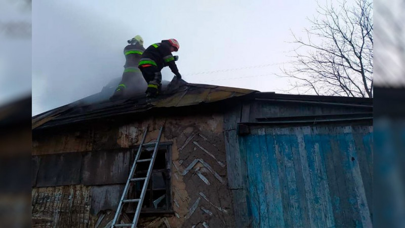 На Чернігівщині під час пожежі у будинку загинув чоловік