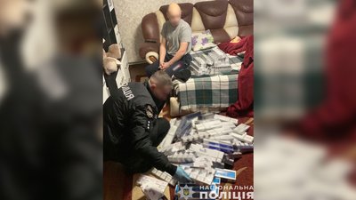 Правоохоронці вилучили у жителя Чернігівщини понад 3 тисячі безакцизних пачок цигарок на 200 тисяч гривень