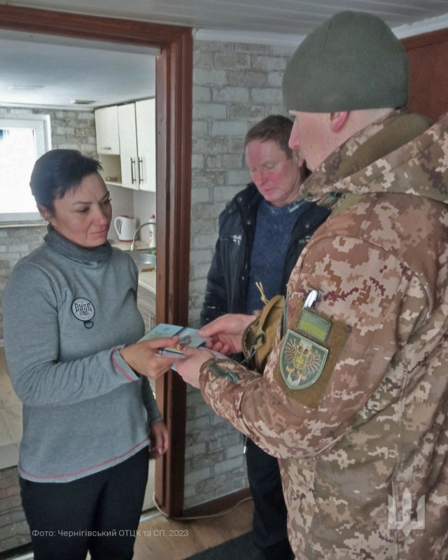 Бійця з Чернігівщини нагороджено нагрудним знаком «Золотий Хрест» посмертно