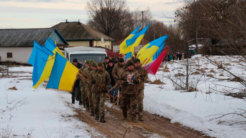 На Чернігівщині попрощалися з солдатом Андрієм Шурігою