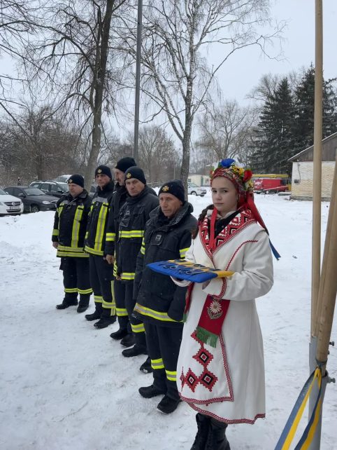 Підрозділ місцевої пожежної охорони відкрили в селі Хрещате Кіптівської громади